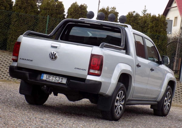 Volkswagen Amarok cena 89999 przebieg: 169999, rok produkcji 2016 z Ciężkowice małe 529